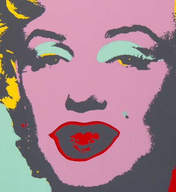 Andy Warhol After Marilyn Monroe Siebdruck Popart